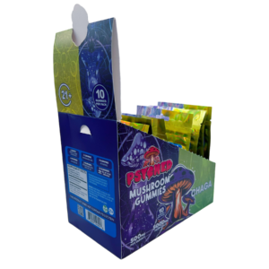 Psyched Chaga Mushroom Gummies – 500mg