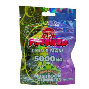 Psyched Lion's Mane Mushroom Gummies - 500mg