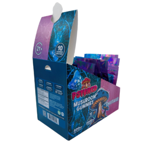 Psyched Shiitake Mushroom Gummies – 500mg