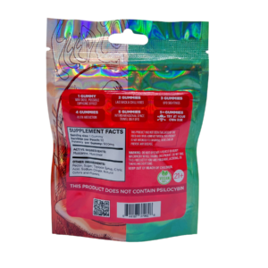 Psyched Lions Mane Mushroom Gummies (DEAL Buy 4 Get 1)