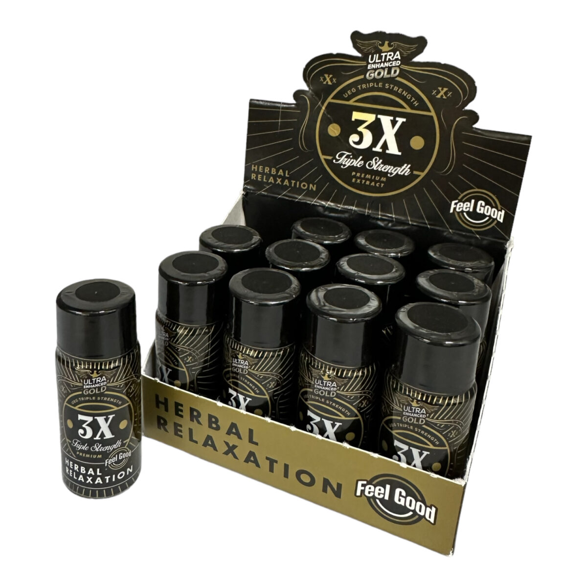 Ultra Enhanced Gold 3X Kratom Shot – 15ml