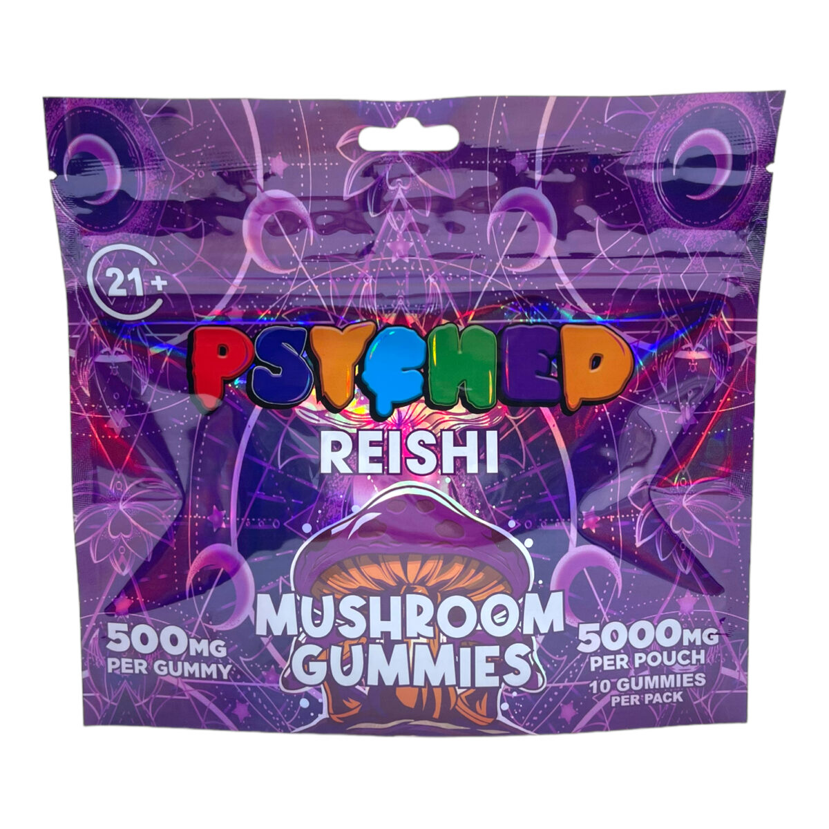 Psyched Reishi Mushroom Gummies – 500mg