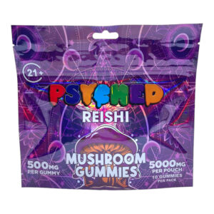 Psyched Reishi Mushroom Gummies - 500mg