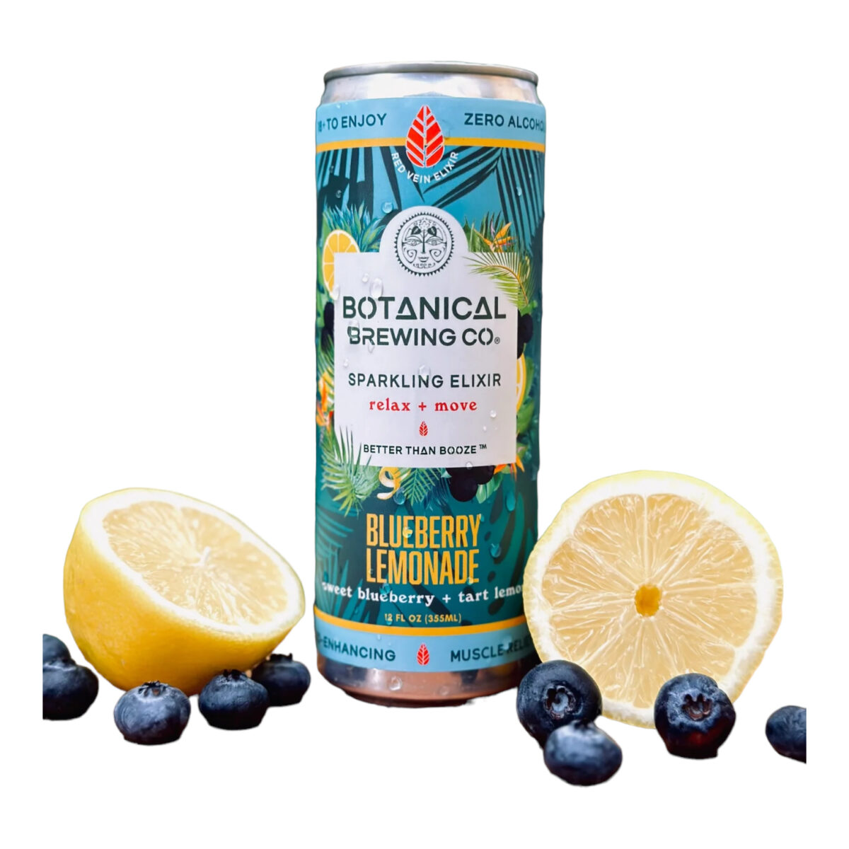 Botanical Brewing Elixir Blueberry Lemonade – 355ml