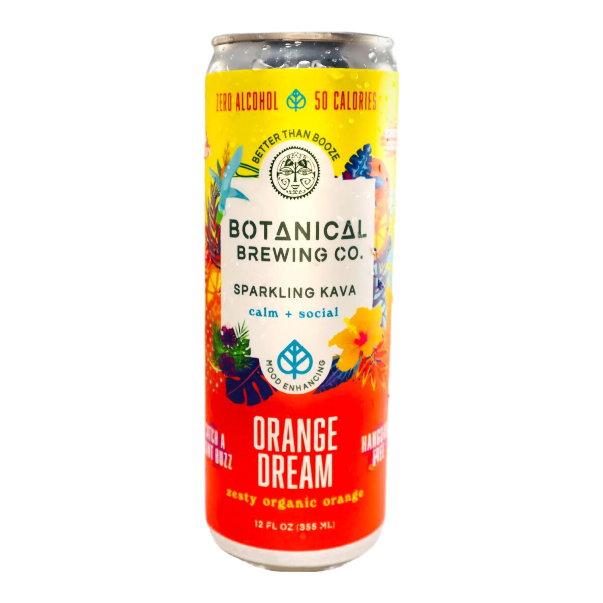 Botanical Brewing Kava Orange Dream Sparkling – 355ml