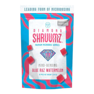 Diamond Shruumz Gummies Blue Raz Watermelon - 15ct.