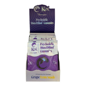 Koi Mushroom Grape Lemonade Psychedelic Muscimind Gummies