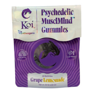 Koi Mushroom Grape Lemonade Psychedelic Muscimind Gummies