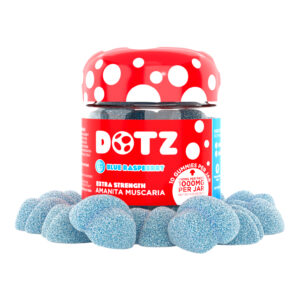 Dotz Amanita Muscaria Blue Raspberry Gummies - 10ct