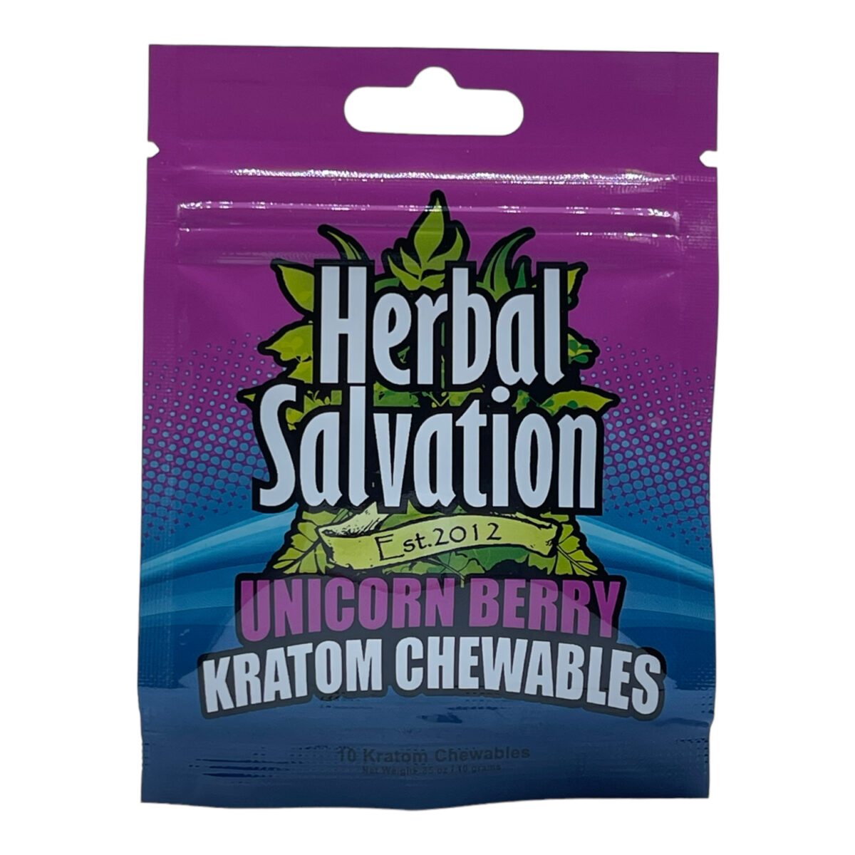 Herbal Salvation Unicorn Berry Kratom – 5ct