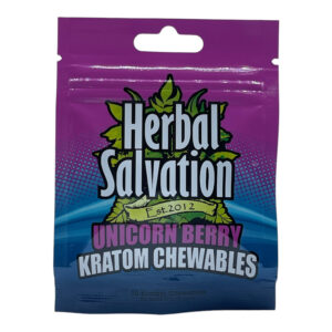 Herbal Salvation Unicorn Berry Kratom - 5ct