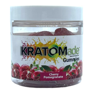 Kratomade Cherry Pomegranate Gummies - 8ct