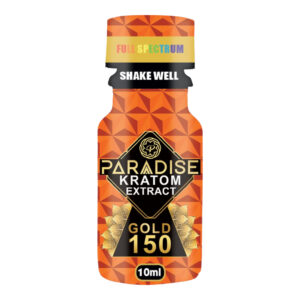 Paradise Kratom Extract Gold 150mg Shot – 10ml