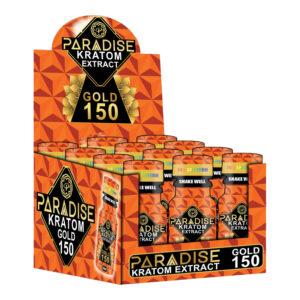Paradise Kratom Extract Gold Shot 150mg 10mL