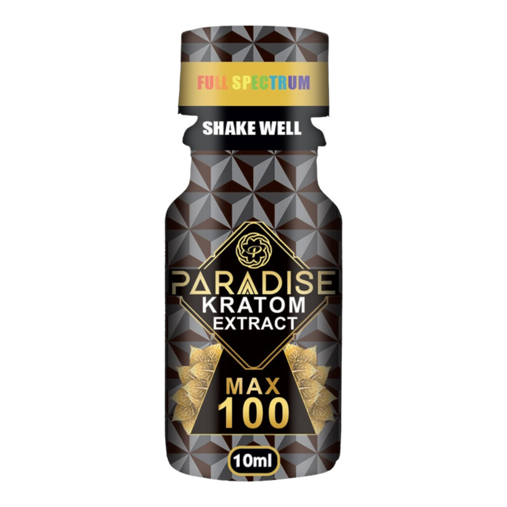 Paradise Kratom Extract Max 100mg Shot 10ml