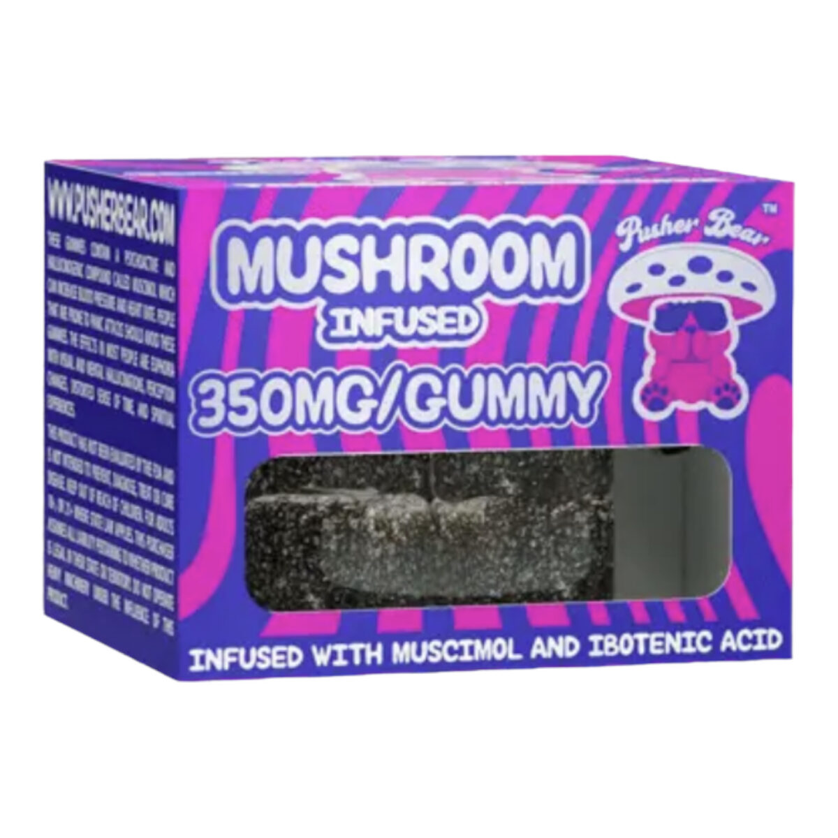 Pusher Bear Tropical Fruit Mix Mushroom Gummies – 10ct
