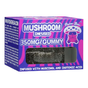 Pusher Bear Tropical Fruit Mix Mushroom Gummies - 10ct