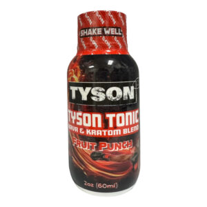 Tyson Tonic Kava Kratom Fruit Punch Blend Shot- 60ml