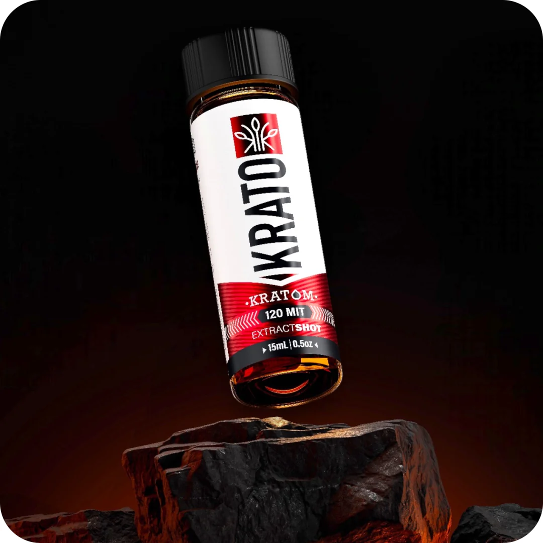 Krato Kratom Extract Shot 120MIT 15mL | Image 1 | Krato Kratom Extract Shot 120MIT 15mL