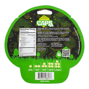 CAPS Mushroom Amanita Gummies Luminous Lime – 5ct