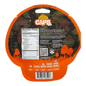 CAPS Mushroom Amanita Gummies Orange Crush – 5ct