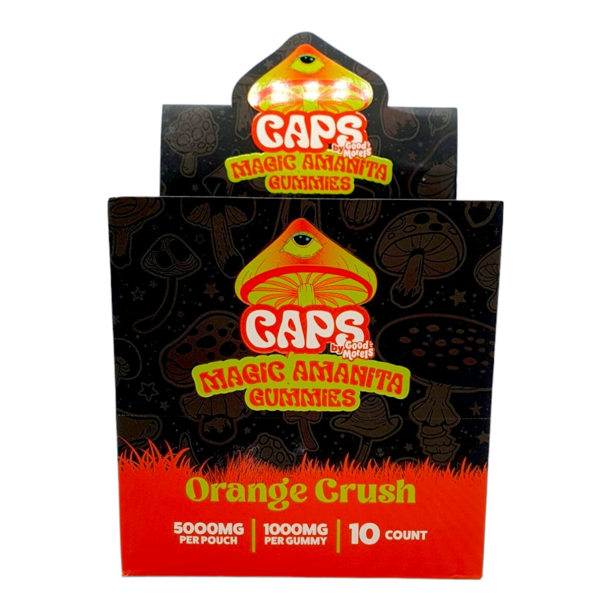 CAPS Mushroom Amanita Gummies Orange Crush – 5ct