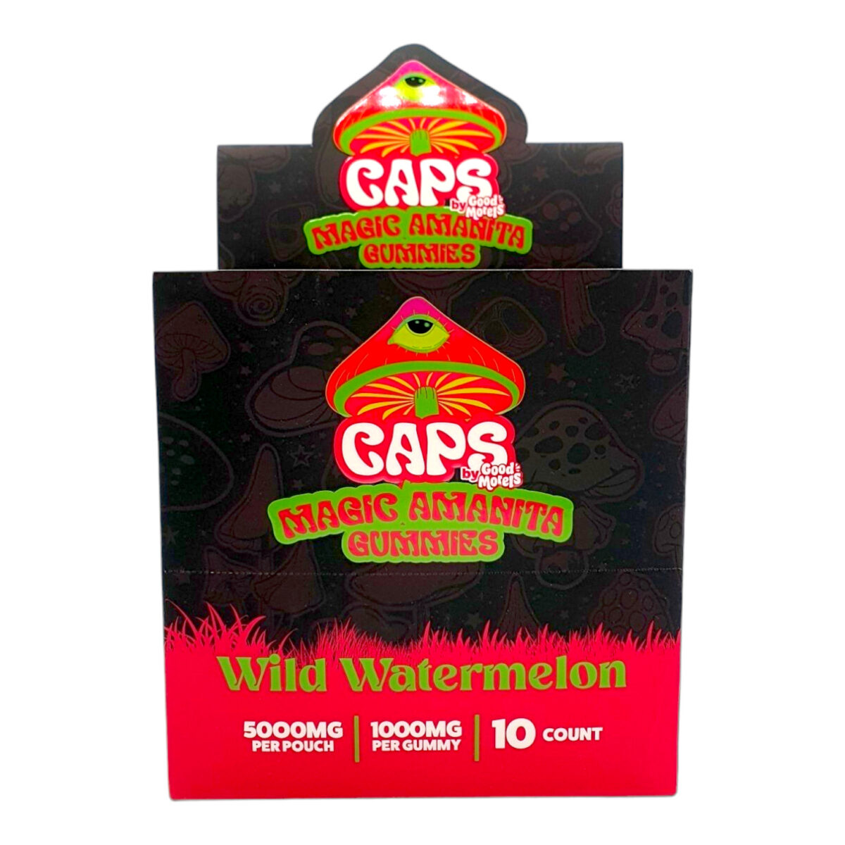 CAPS Mushroom Amanita Gummies Wild Watermelon – 5ct