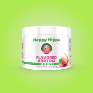 Happy Hippo Flavored Elite Green Maeng Da Kratom Powder