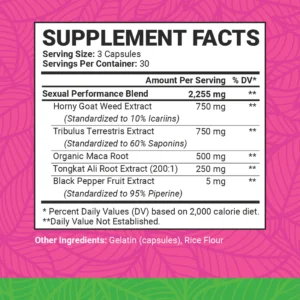 Happy Hippo Horny Hippo Capsules – 90 Capsules