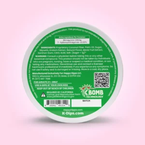 K-Dips Wintergreen Kratom Dip Pouches
