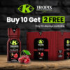 K-Tropix Exclusive Cherry Bomb Nano Kratom Shot – Buy 10 Get 2 Free