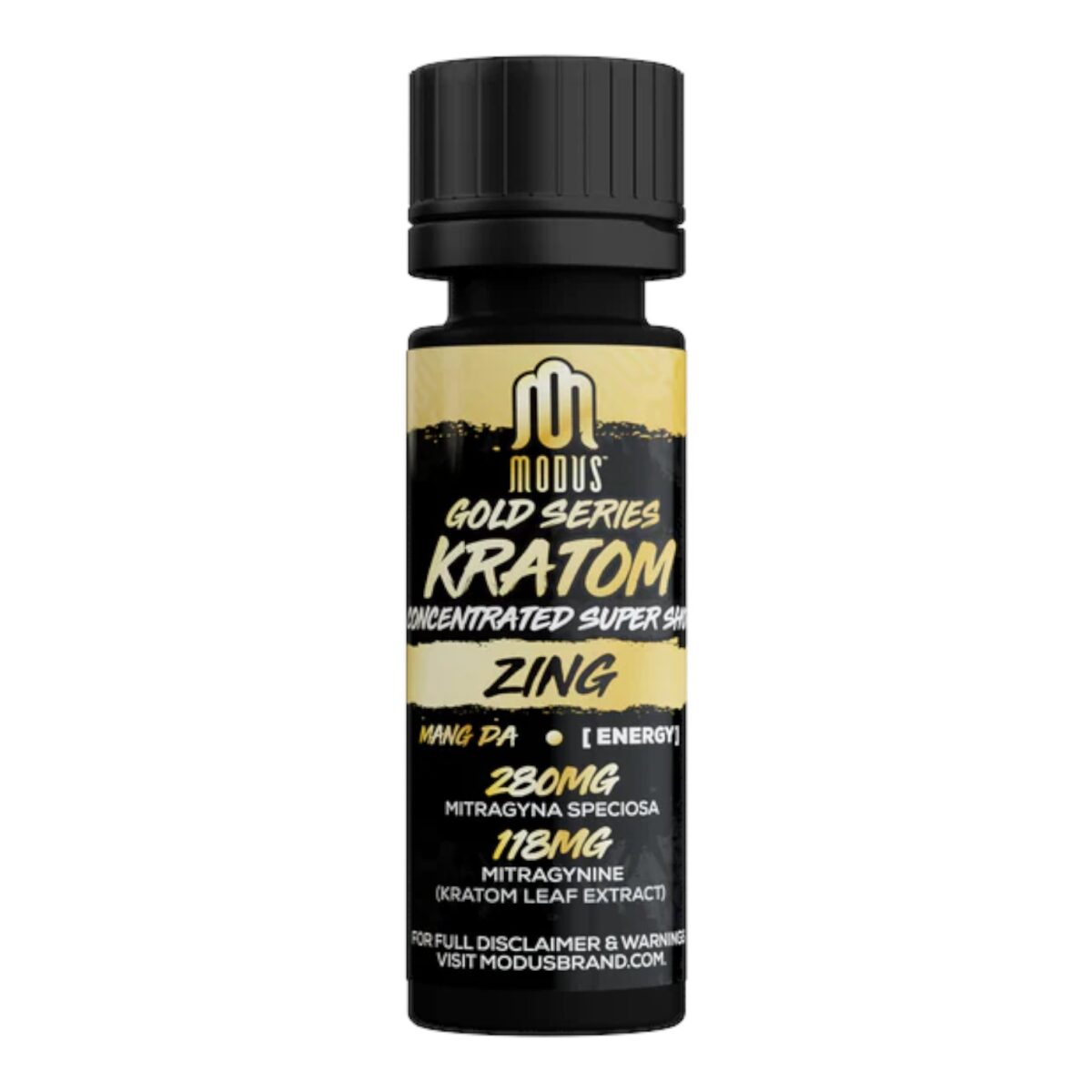 Modus Zing Maeng Da Gold Series Kratom Shot