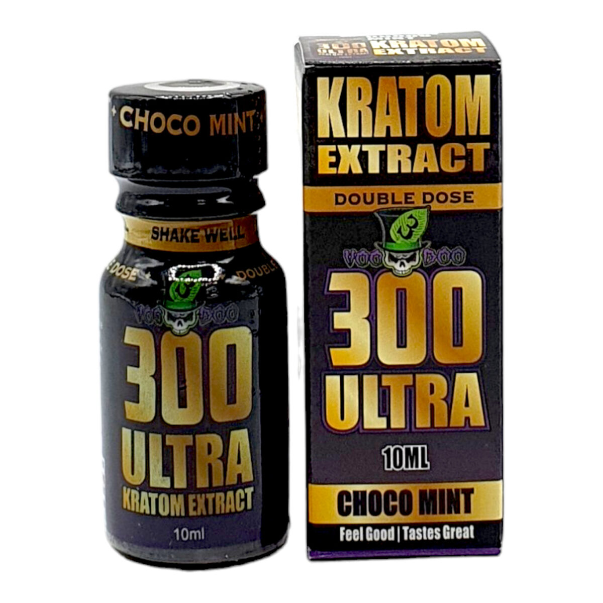 VooDoo3 ULTRA 300 Choco Mint Kratom Shot – 10ml