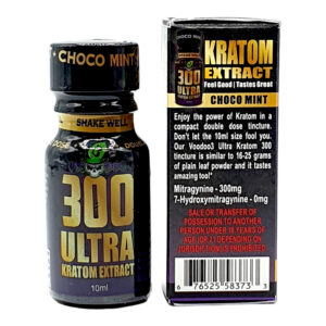 VooDoo3 ULTRA 300 Choco Mint Kratom Shot 300mg 10mL