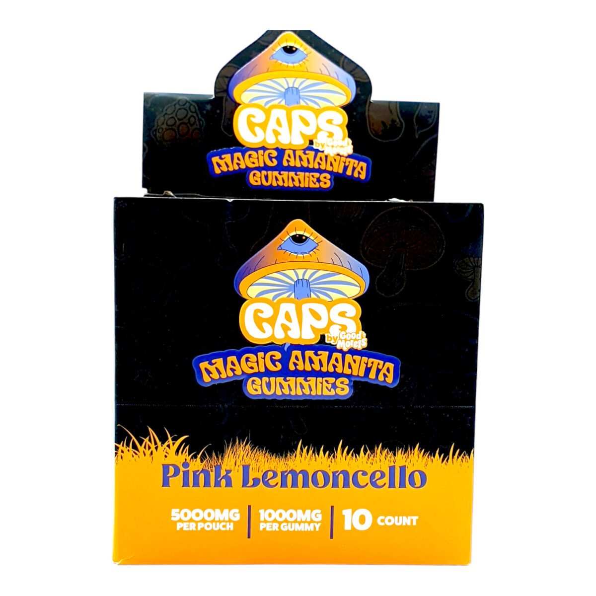 CAPS Mushroom Amanita Gummies Pink Lemoncello – 5ct