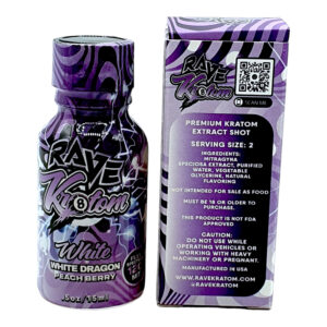 Rave White Dragon Kratom Shot EXCLUSIVE DEAL