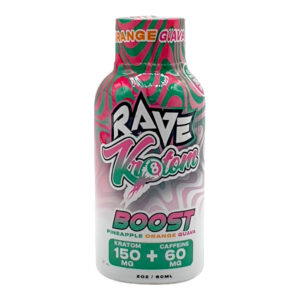 Rave Kratom and Caffeine Boost Shot – 15ml
