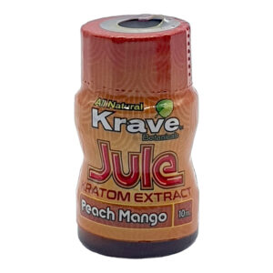 Krave Jule Kratom Extract Shot Peach Mango - 10ml