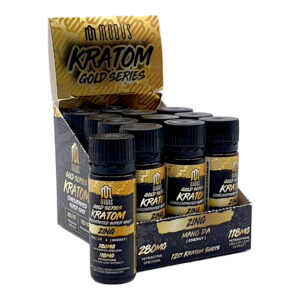 Modus Zing Maeng Da Gold Series Kratom Shot 280mg