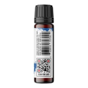 Krabot Blue Raspberry Kratom Shot 150mg 15mL