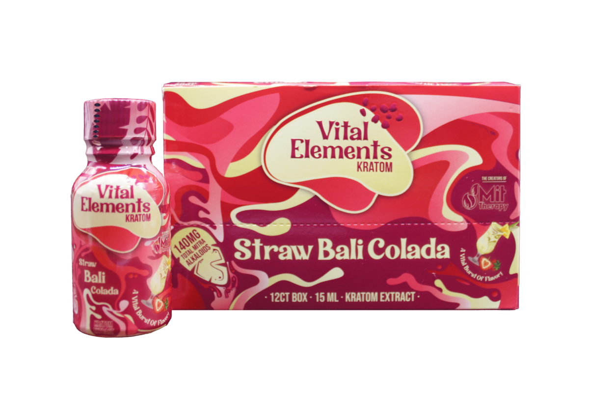 Vital Elements Straw Bali Colada Shot