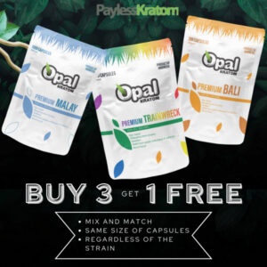 Opal Premium Kratom Capsules DEAL 150ct