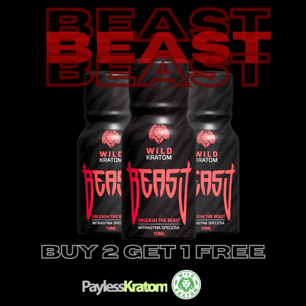 Buy Wild Kratom Beast 150MG Kratom Shot DEAL