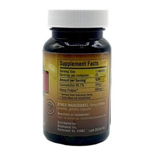 Nine Mile Botanicals CBD Isolate Capsules
