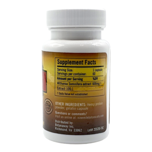 Nine Mile Botanicals Aloe Vera Capsules