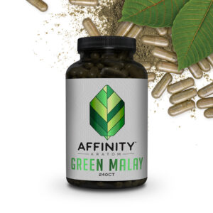 Affinity Green Malay Kratom Capsules