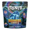 Stoned Blue Raspberry Mushroom Gummies