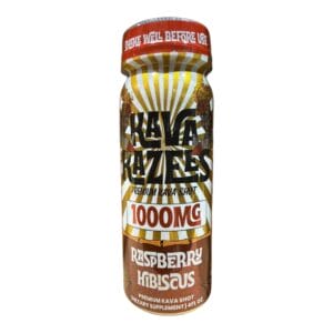 Kava Kazees Raspberry Hibiscus Kava Shot, 1000MG – 4oz