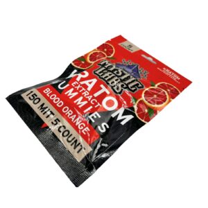 Mystic Labs Kratom Gummies Blood Orange 150mg MIT 5ct