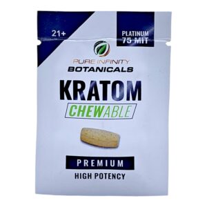 Pure Infinity Chewable Kratom Platinum 75 MIT (SAMPLE)